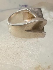 Bjorn Weckstrom ring size 5.50 band sterling silver women circa 1970’s