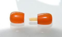 ✅ RUSSIAN SOVIET BALTIC AMBER TWIST CLASP NECKLACE 老琥珀 BRASLET PENDANT SCREW PIN