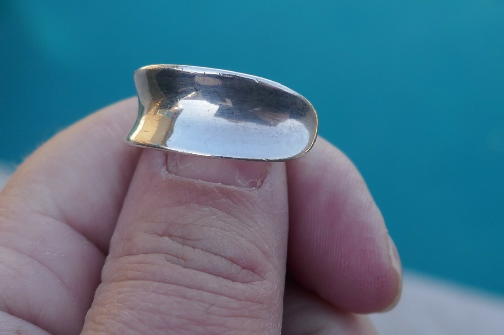 Vintage Robert Lee Morris Sterling Silver Ring – Size 5.75 / 9.6 Grams