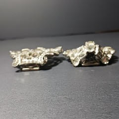 Pair Eisenberg Original Brooch Fur Clip (2) Large Vintage Jewelry Brooches