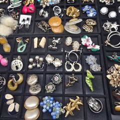 110 Clip On Earring Lot Reseller Lot Bulk Lot Costume Jewelry