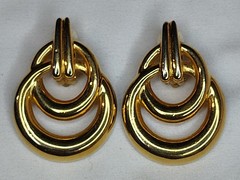 Vintage Branded Retro Earrings 1970s – 1980s Lot of 6