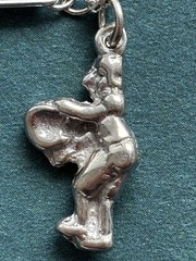 Vintage Sterling Silver Charm Bracelet Classic Retro Dangle Charms 7 Inches Long