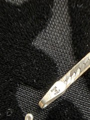 Sterling Silver Signed ITALY GLO 18″ Herringbone Chain necklace 3.1 g – 2mm 925