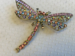 Vtg Brooch Lot Alpaca Sarah Cov MOP Enamel Faux Gem Scatter Pins Costume Jewelry