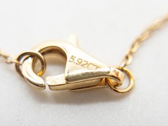 Designer $15,000 GIA 6ct SI1 H 3 STRAND 18k Yellow Gold DINNER Necklace 10g