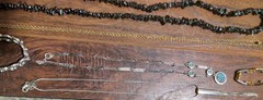 Large Varied Costume And Silver Jelwery Lot Of 33 Peices
