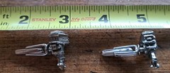 Vintage Kiekhaefer Mercury Outboard Motor Advertising Promotional Cufflink Set