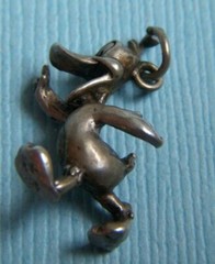 Vintage 40’s Daffy Duck Warner Brothers cartoon sterling charm