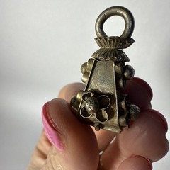 Vintage Victorian Amulet Fob Charm Hand Crafted 8.62 grams Sterling?