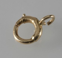 ANTIQUE VICTORIAN 10K YELLOW GOLD BOLT CLASP 0396