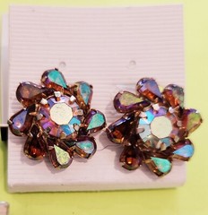 Vintage Lot 6 Pair 1950s 1960’s 1970’s Clip On Earrings Coro Tacoa Misc LYB