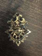 Vintage Kaiser Leopold Pendant In Gold Tones
