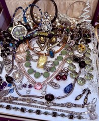 Vintage Estate Costume Jewelry Lot! AVON, MONET and more!