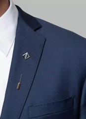 Stick Pin Men’s Lab Created Diamond Suit Lapel Pin Brooch 14k Yellow Gold Plated