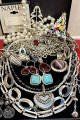 Vintage Estate Costume Jewelry Lot! MONET, NAPIER and more!