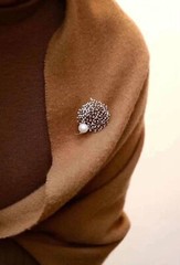 Blooming Tree Freshwater Pearl Brooch