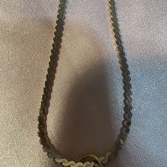 Vtg Carved Ivory Lucite Rose Cameo Gold Tone Pendant Necklace