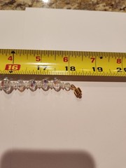 Austrian Aurora Borealis Graduated Crystal Necklace