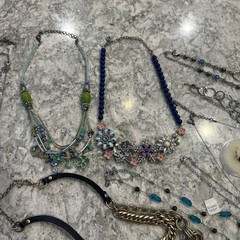 VTG TO NOW ESTATE JEWELRY LOT OF 40+ Pieces Lia Sophia Designer Gaudy Y2K