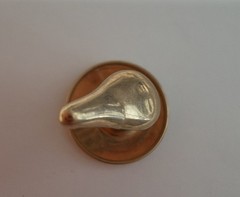 Vintage 10K Solid Gold PARKROGER Collar Button Shirt Stud 1.6g Antique Fine