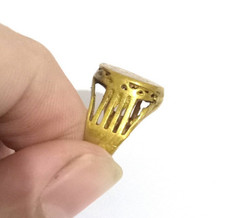Vintage Ancient Bronze Antique Ring Rare Style Roman Old bronze Ring Extremely