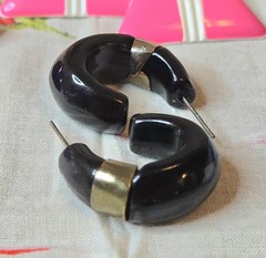 16 Pairs Vintage Earrings Lot For Pierced Ears, 1970s 1980s Costume Jewelry