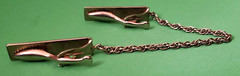 Vintage Silver-Tone Sweater Alligator Clips Art Deco Can Be Monogrammed