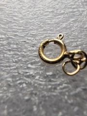 Vintage Delicate 1/20 14K GF Herringbone Necklace 16 Inch 0.7mm Very Thin