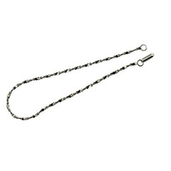 Vintage Ross Simons Bracelet Sterling Silver Dainty Twist Chain S Link 6.75 inch