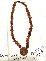 Lot If (8) Amber Necklaces, Nuggets, Some Clasps, Some Graduated