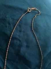 Vintage Dansal 14K Gold Filled Cultured Pearl Pendant Necklace 18” New Old Stock
