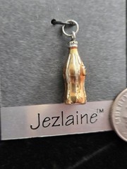 Vintage Sterling Silver Charm .925 Jezlaine Soda Pop Bottle