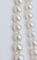 Vintage 21″ Graduated Cultured Pearl Necklace Signed Grassman Blake Sterling