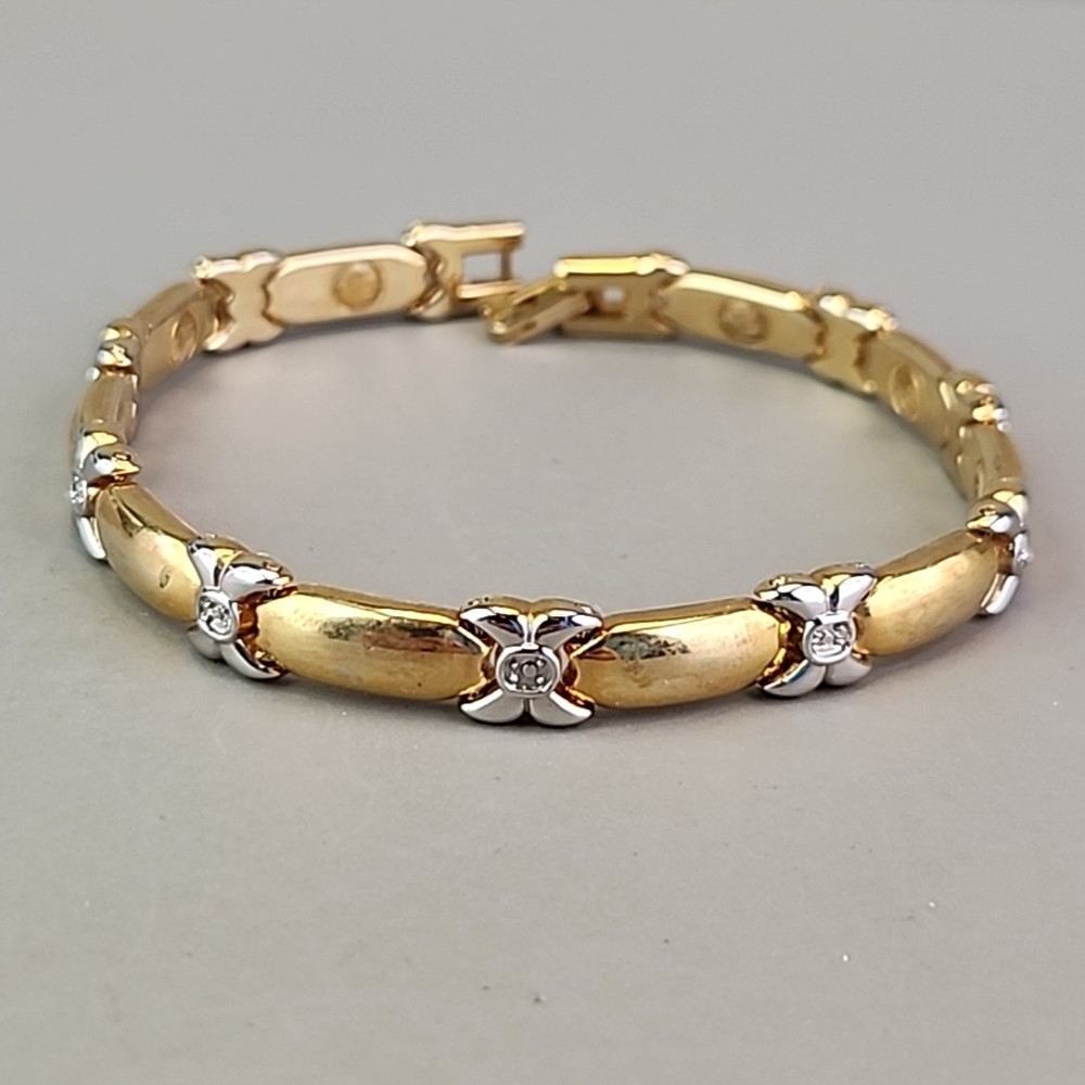 Vintage Chain Bracelet X Multi-Tone 7.25″