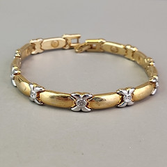 Vintage Chain Bracelet X Multi-Tone 7.25″