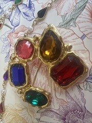 Multicolor Vintage Jewelry Set