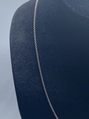 Tiffany & Co. Sterling Silver 925 Fine Cable Link Chain Necklace 17.75″ 2.9g