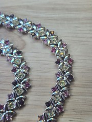 Camrose & Kross JBK J Kennedy Multi-Color Necklace Bracelet Extender Set Box COA
