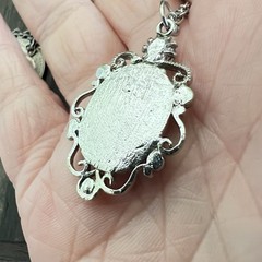 Cameo Necklace Rhinestone Vintage Style Woman Jewelry – Please Read