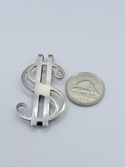 BIRKS Sterling Silver Money Clip Vintage Mid-Century Collectible Rare Find