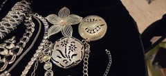 Vintage Mod Silvertone Jewlery Lot Of 37. 5LBS+.17 Signed Monet Avon…