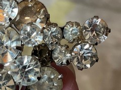 Vintage Verified Juliana by D&E Clear Rhinestone Brooch #8733