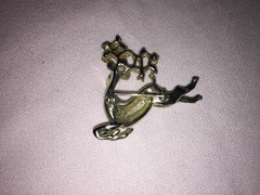 Brooches Hat Pin Charm Holder Charm Reindeer Owl Floral Rose Lot Of 9 Jewelry