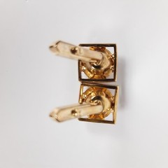 Vintage Cuff Links Mesh Bullet Back Toggle Stones Gems Jewelry Mens Lot