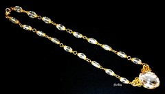 FARRAH Austrian Crystal Necklace Wedding Hand Crafted