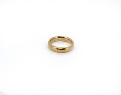 Antique Wedding Ring, W.M.C to M.N.D June 26, 1907, Size 7