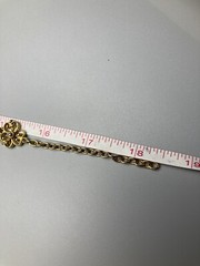 GOLDETTE Fancy VTG Gold Tone Faux Pearl Waterfall Bib Necklace Stunning 16-18in