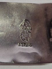 925 Sterling Silver Mexico Taxco beto horse donkey Bracelet -Signed LZ GUAD JAL?