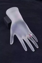 Stunning Art Deco Style Emerald Cut Lab Created Diamond 925 Silver Ring For Her